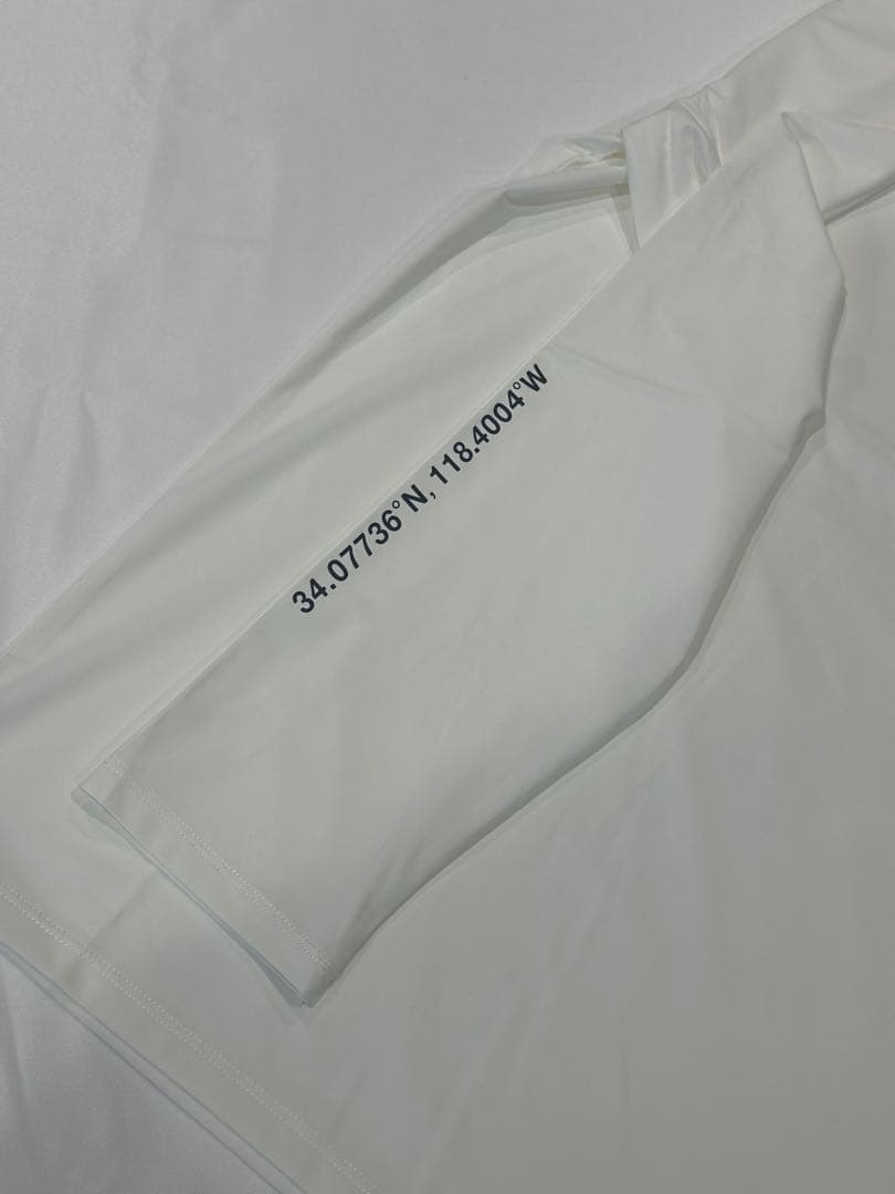 新品未使用☆韓国G/FOREジーフォアメンズアイスシルク生地sizeXLホワイト