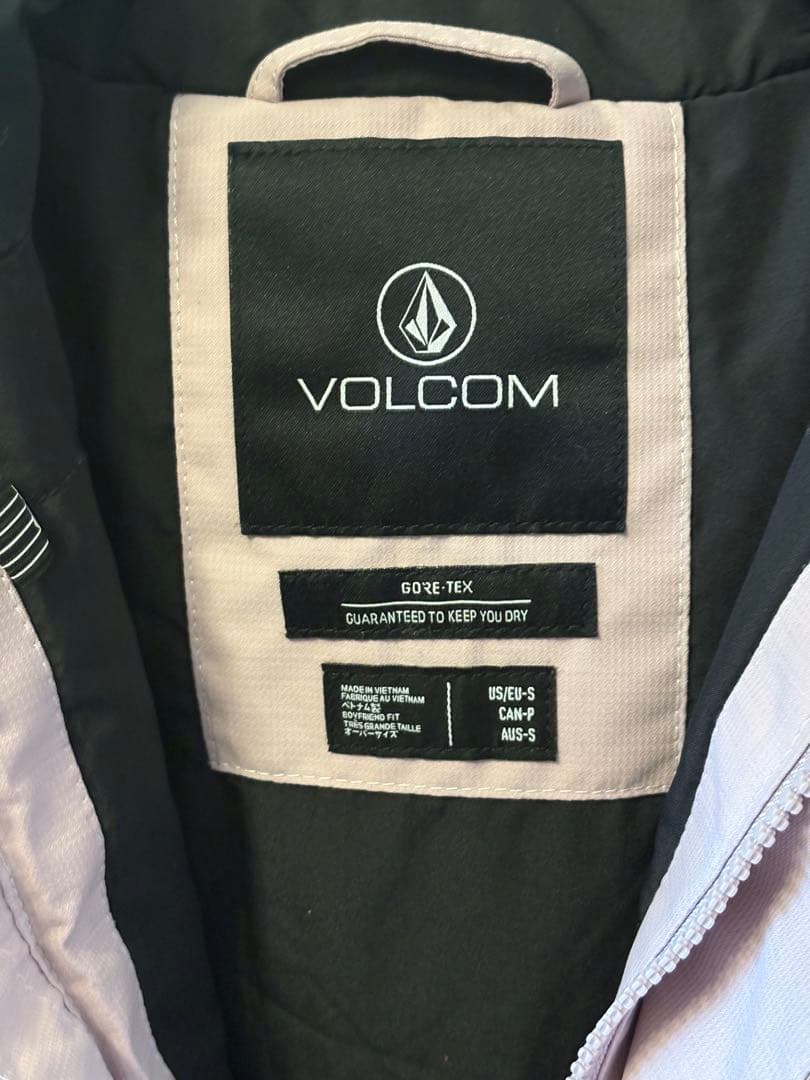 グローブ・靴下・ゴーグル付き/VOLCOM/スノボ/スキー/Sサイズ/ウェア