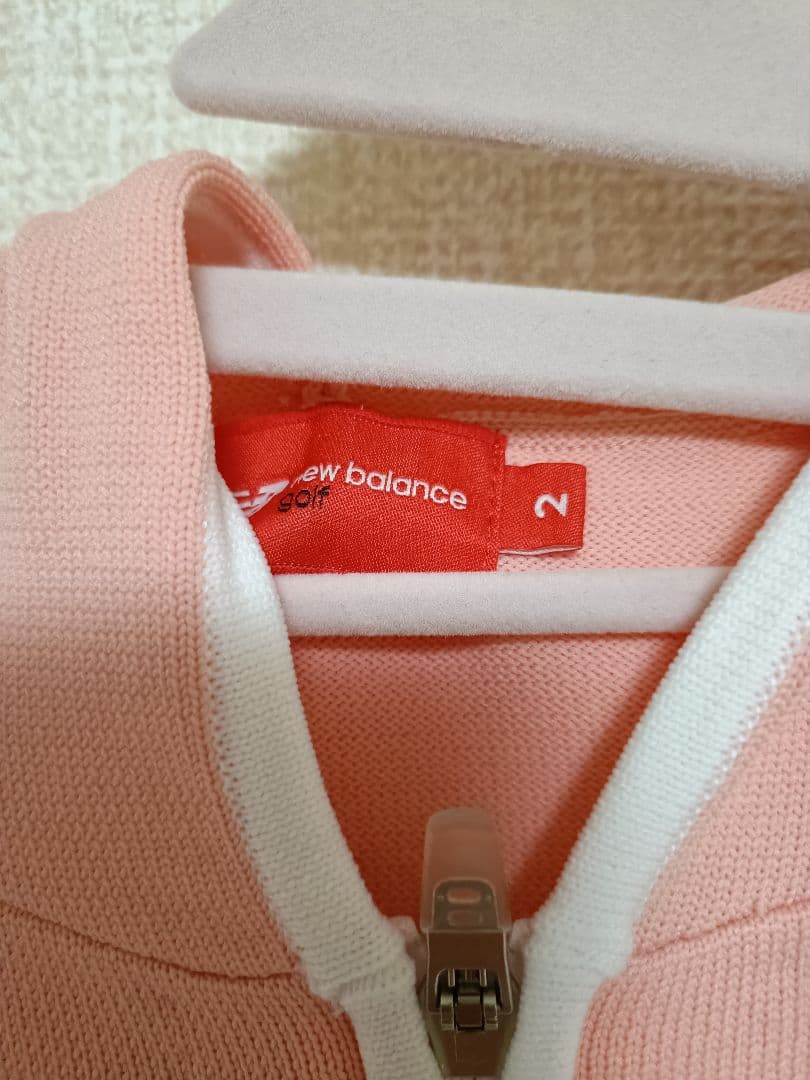 【未使用に近い】New Balance ゴルフフルジップパーカー　Lサイズ