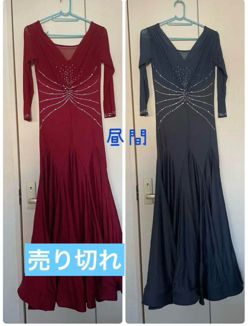 数量限定‼️Lサイズ ダークブルー ダンスドレス