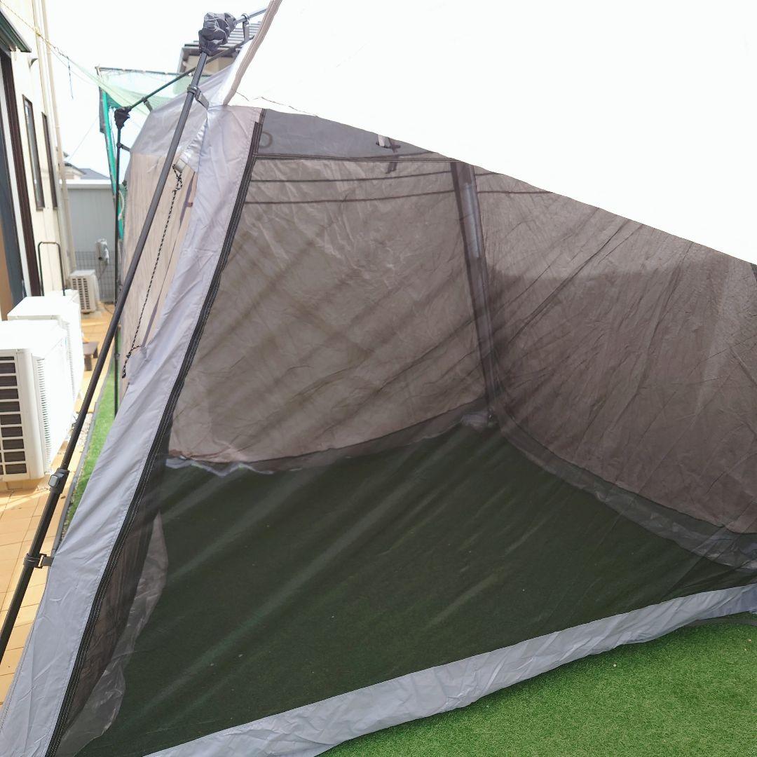 クイックキャンプ　スクリーンタープ3m　QC-ST300　ワンタッチタープ
