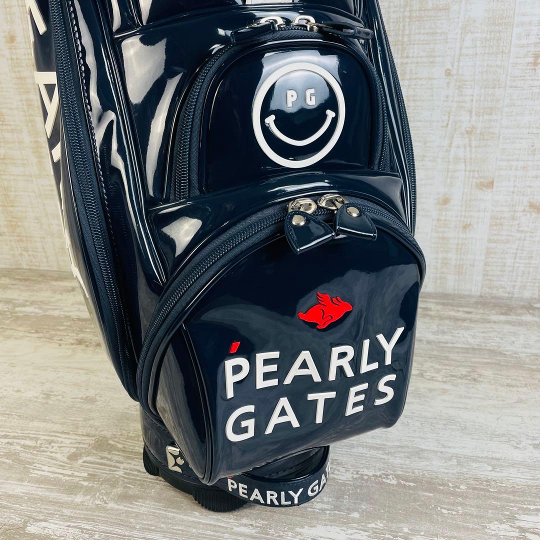 PEARLY GATES パーリーゲイツ　ツアーモデル　エナメルキャディバッグ