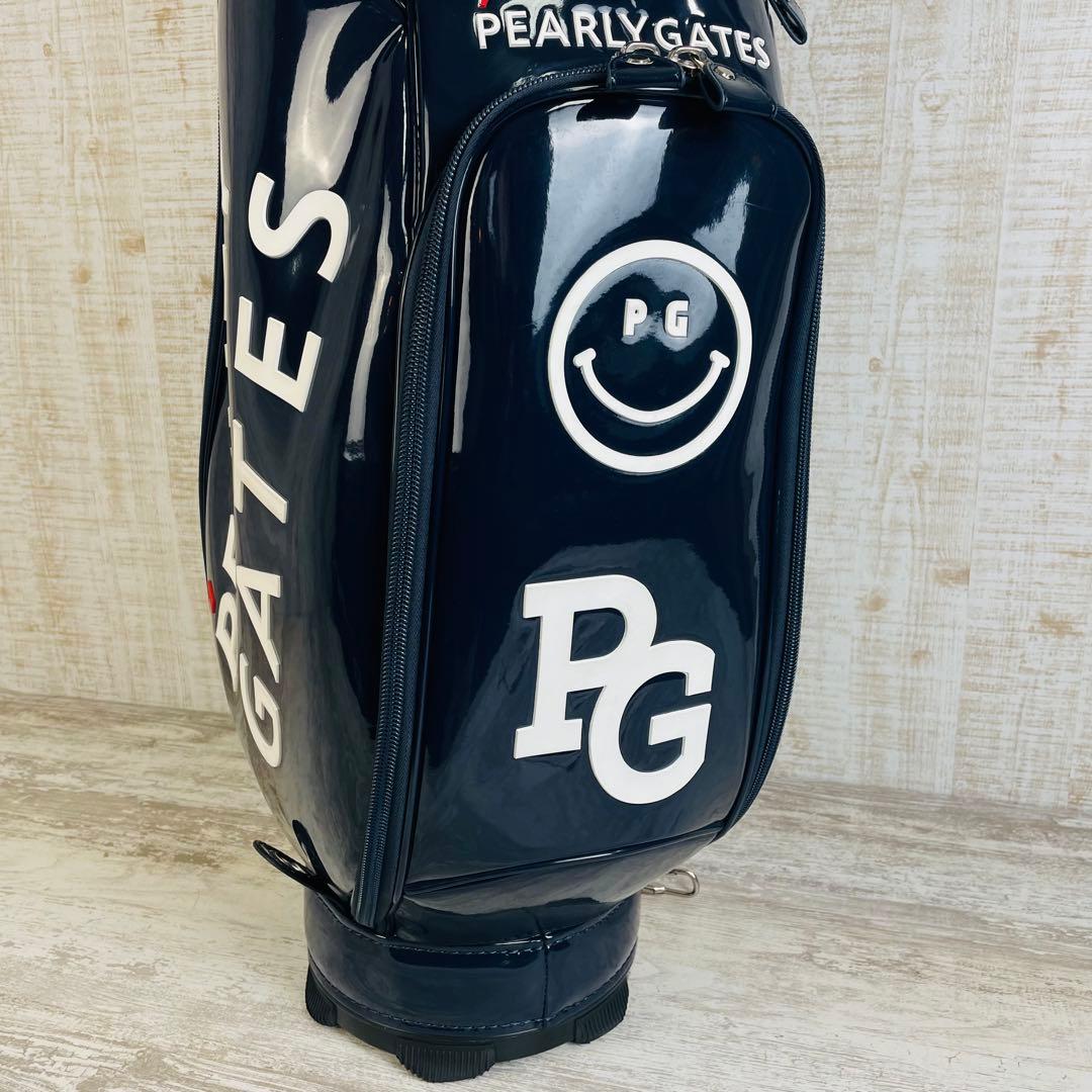PEARLY GATES パーリーゲイツ　ツアーモデル　エナメルキャディバッグ
