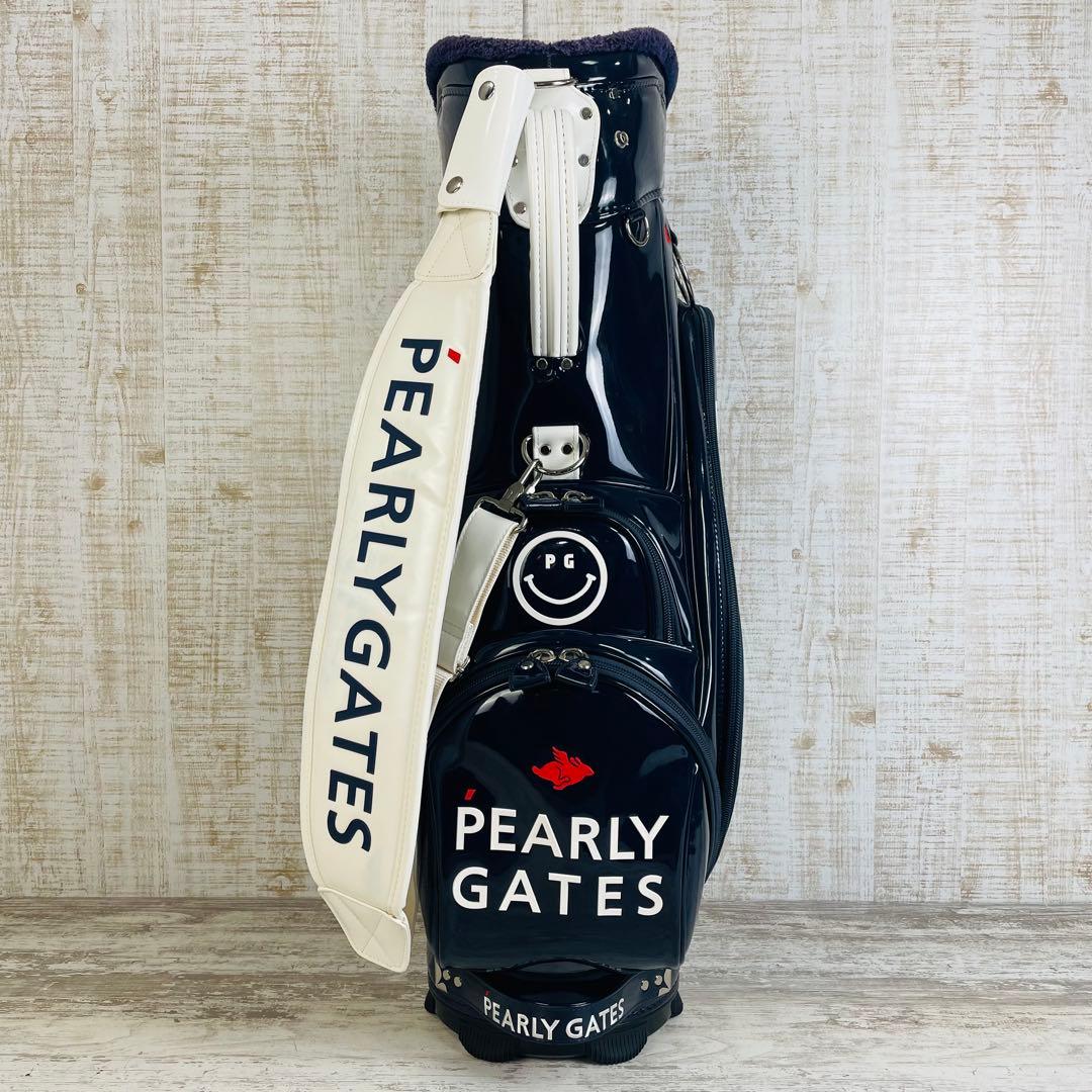 PEARLY GATES パーリーゲイツ　ツアーモデル　エナメルキャディバッグ