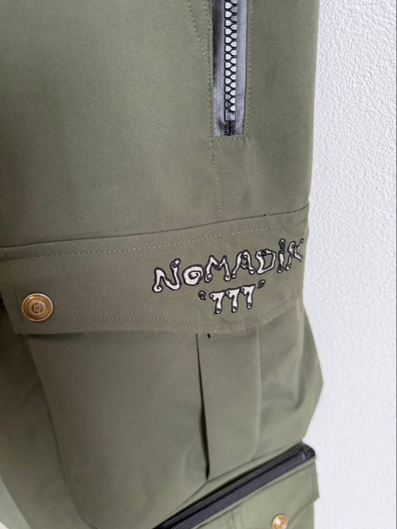 25-26 NOMADIK '777' XLレイビブパンツ カーキ