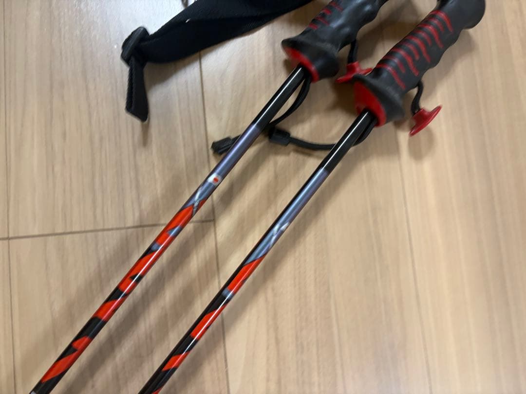 シナノ　カーボン　スキーポール ストック デモ　技術選　SAJ お洒落