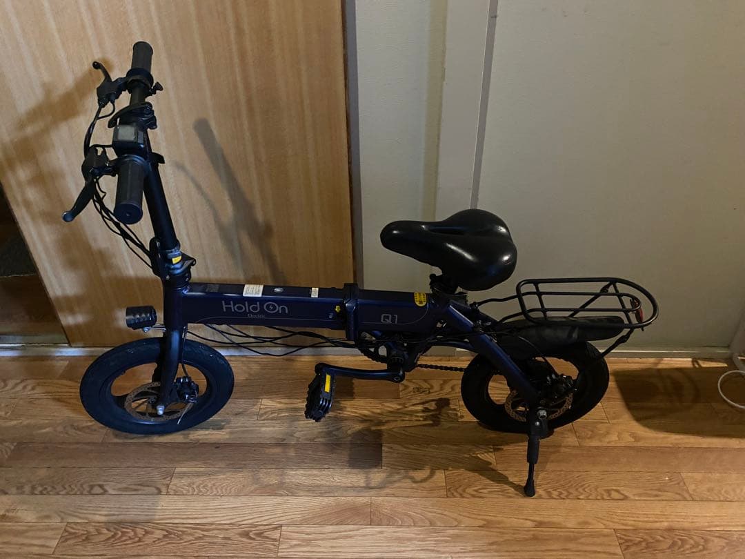 Hold On Q1 電動アシスト自転車 ネイビー