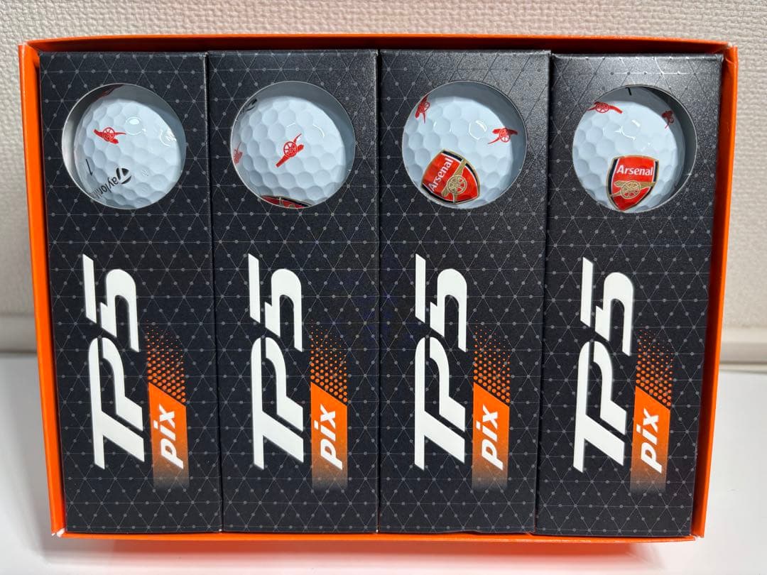 【新品・即日発送】テーラーメイド ゴルフ TP5 pix Arsenal ボール