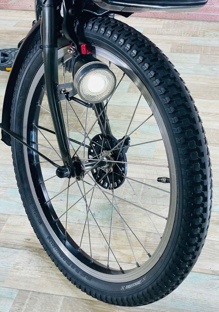 K2156 電動自転車ヤマハ子供乗せ 20インチ 8.9Ah ブラック