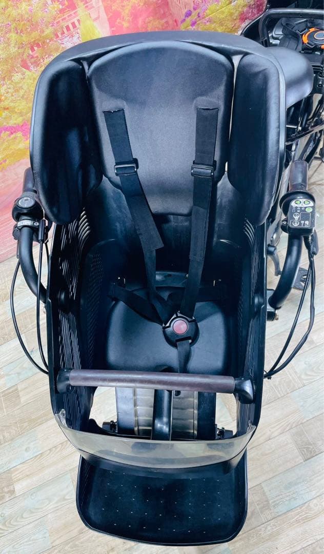 K2156 電動自転車ヤマハ子供乗せ 20インチ 8.9Ah ブラック
