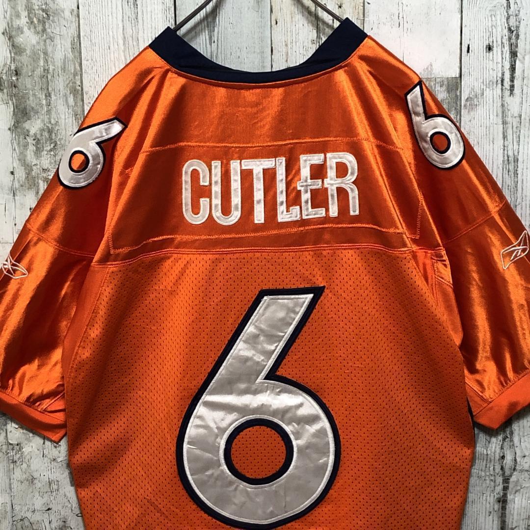 NFL ブロンコスリーボック アメフト ゲームシャツ ユニフォーム 刺繍 2XL