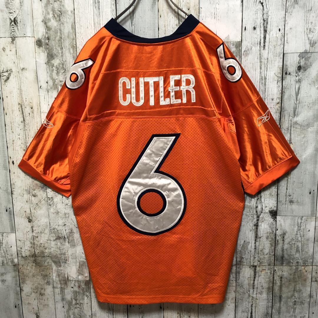 NFL ブロンコスリーボック アメフト ゲームシャツ ユニフォーム 刺繍 2XL
