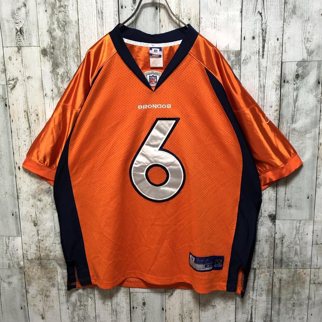 NFL ブロンコスリーボック アメフト ゲームシャツ ユニフォーム 刺繍 2XL
