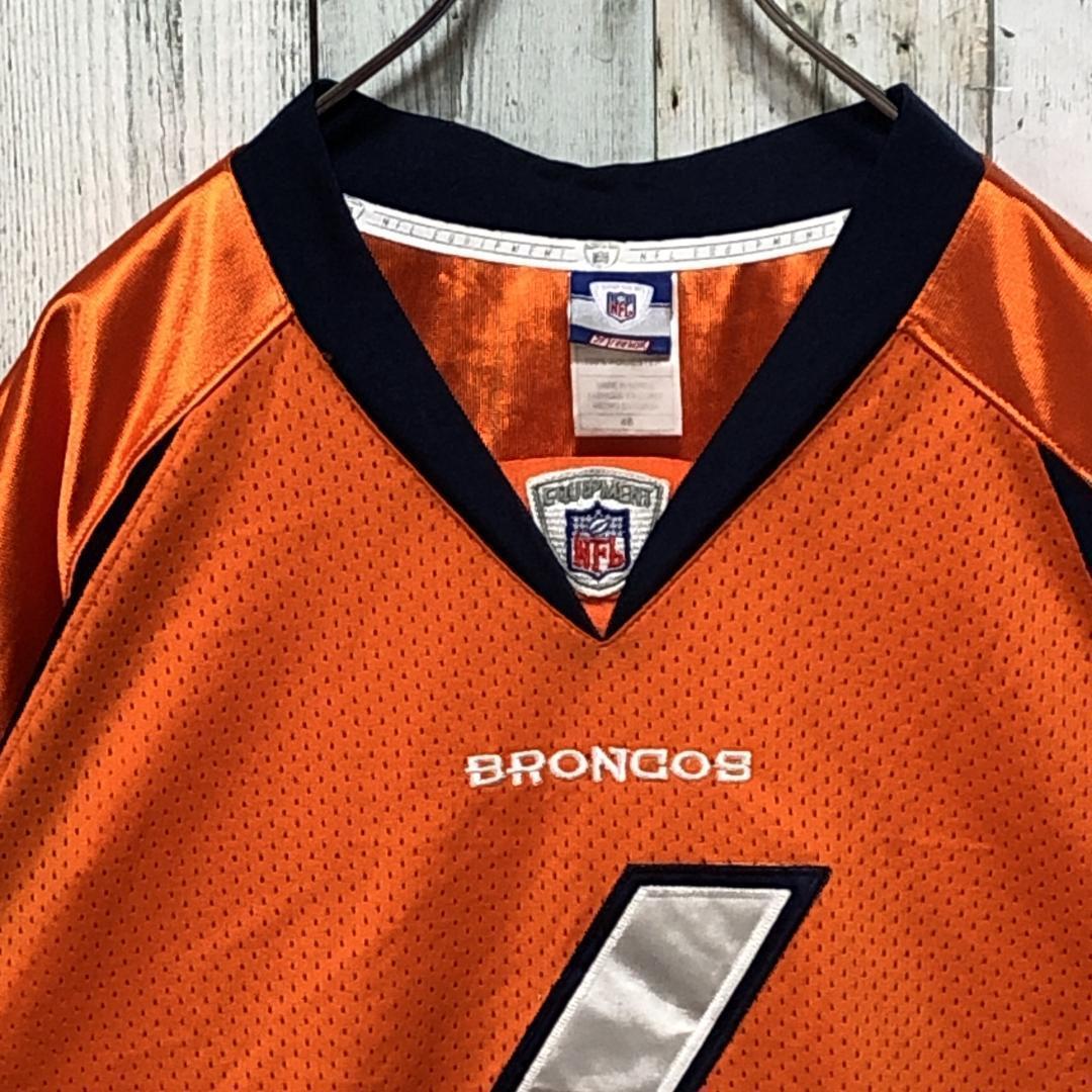 NFL ブロンコスリーボック アメフト ゲームシャツ ユニフォーム 刺繍 2XL