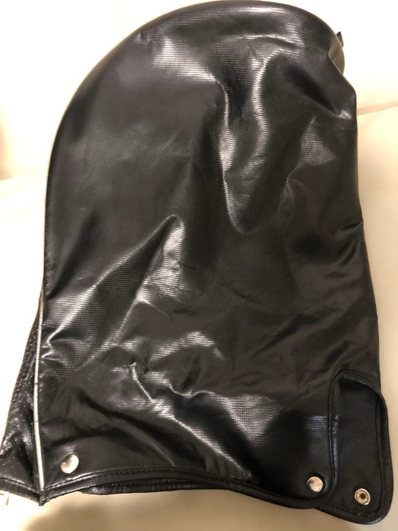 【送料込み】廃盤希少品　le coq sportif ゴルフバッグ　黒　黄色
