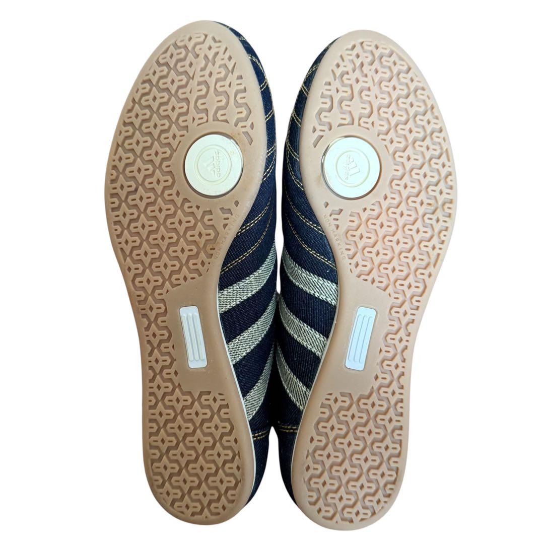 美品☆ adidas ボクシングシューズ 24.5cm デニム ハイカット