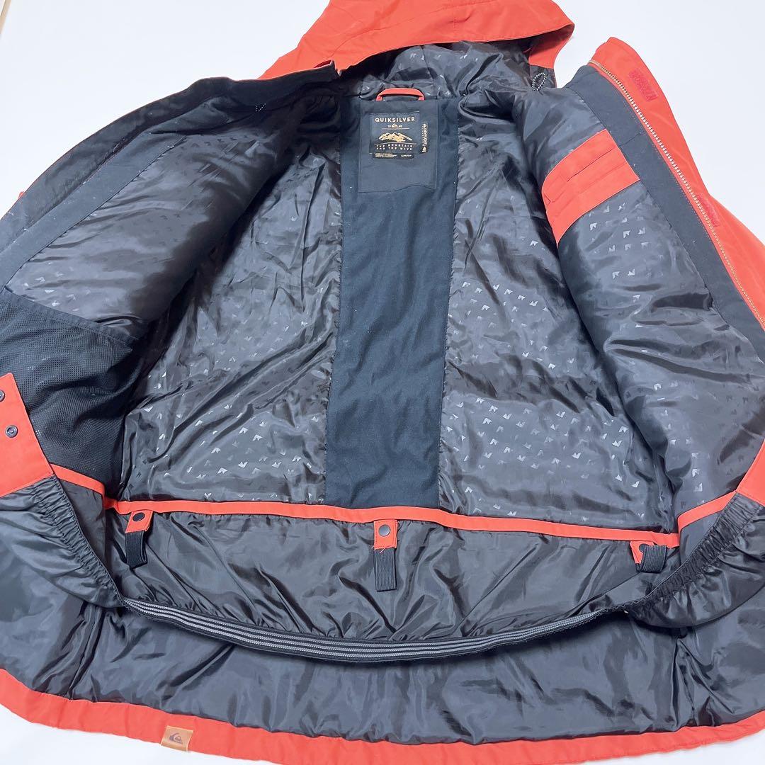 【クイックシルバー】美品　スノーウェア　上下セット　スノボ　スキー　メンズ♪