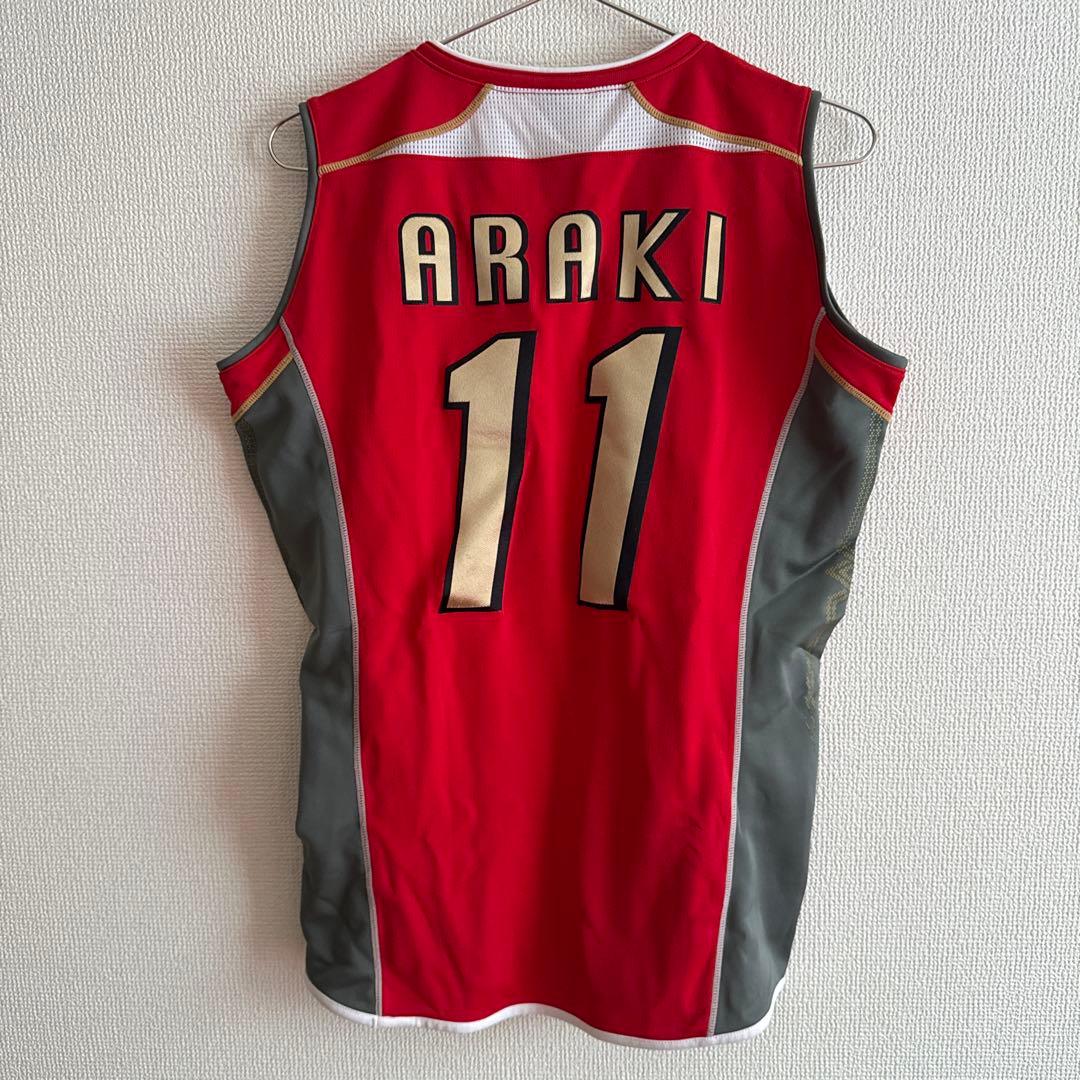 試合着用 本物 日本代表 バレーボールウェア 11 ARAKI