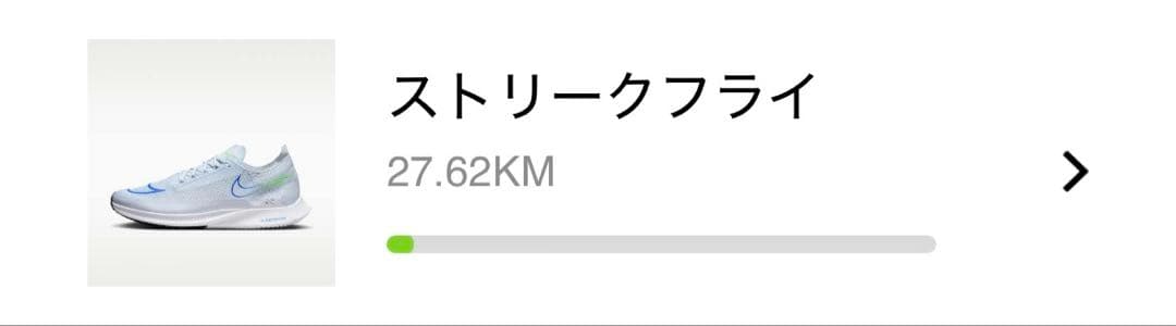 ナイキ ズームX ストリークフライ 26.5cm DJ6566-006 陸上