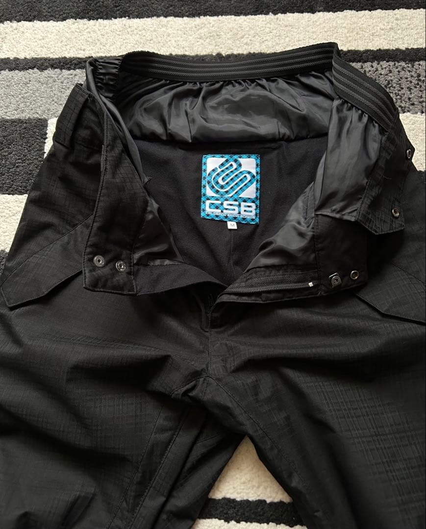 CSB メンズスキー スノーボードパンツ ブラック Mサイズ