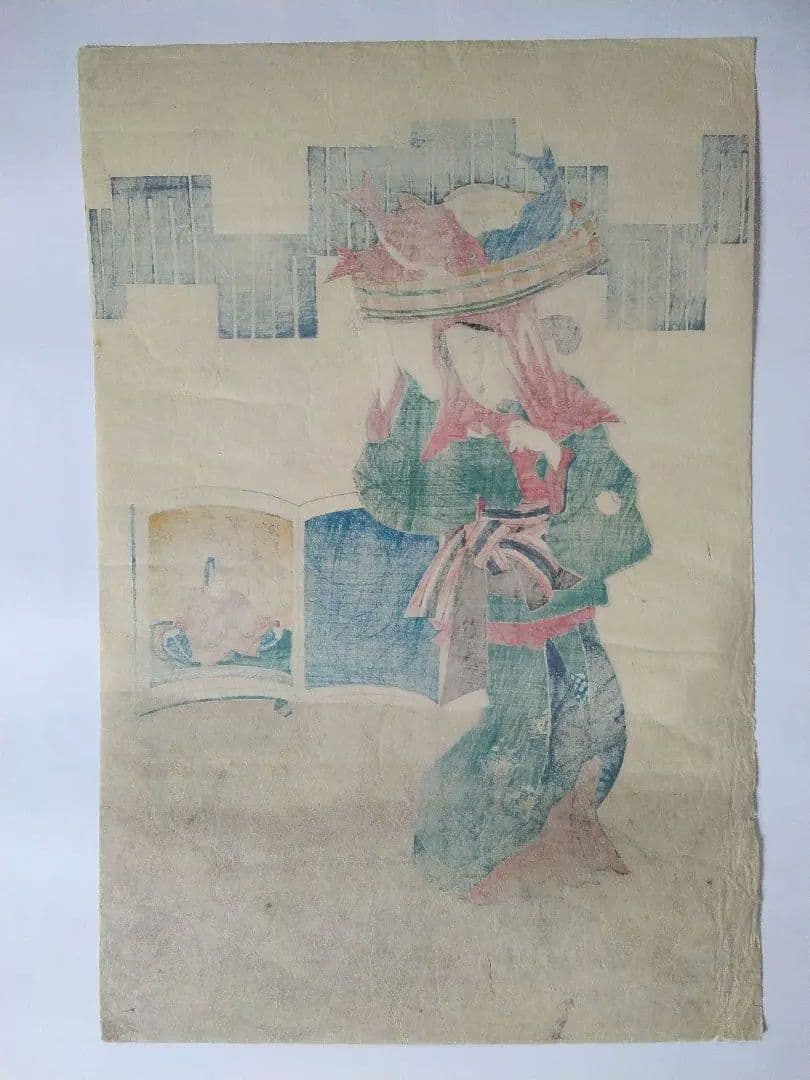 浮世絵　香蝶楼　豊国　百人一首絵抄