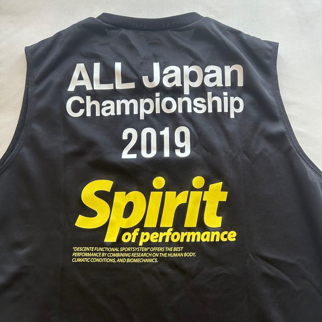【激レア】　デサント　ノースリーブ　オールジャパン　チャンピオンシップ　L