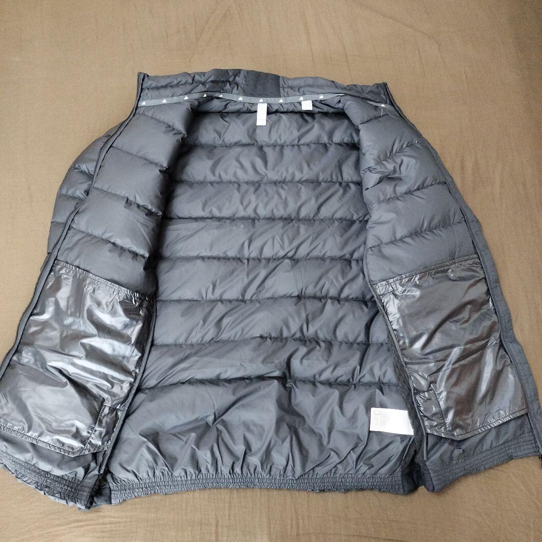 サイズ:XXL アディダス ゴルフ ダウンジャケット WIND.RDY 黒