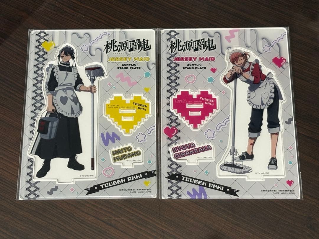 新品　桃源暗鬼　無陀野無人　花魁坂京夜　ジャージメイド　アクリルスタンド