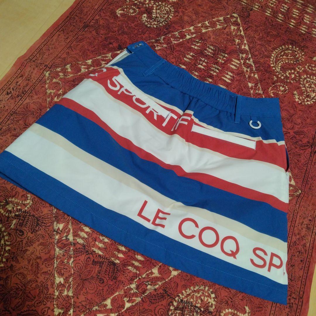 限定Sale❤LECOQ SPORTIF ストライプ ベスト スカートセット