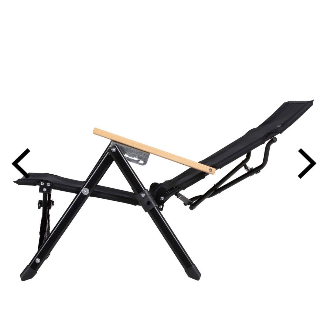 CAPTAIN STAG CS ブラックレーベルロースタイルチェア