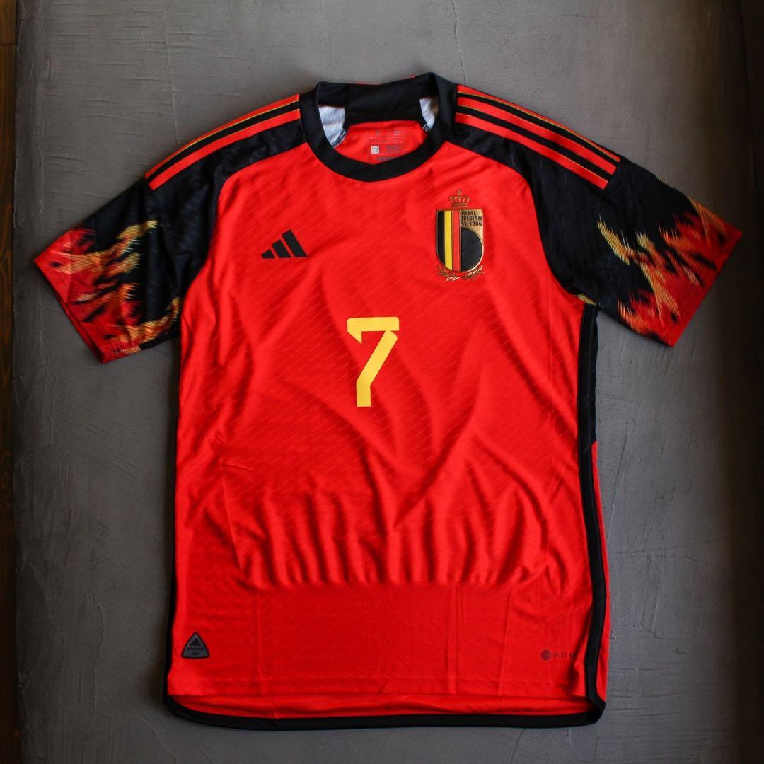 ベルギー代表 2022 W杯 オーセンティック ユニフォーム ホーム 正規品