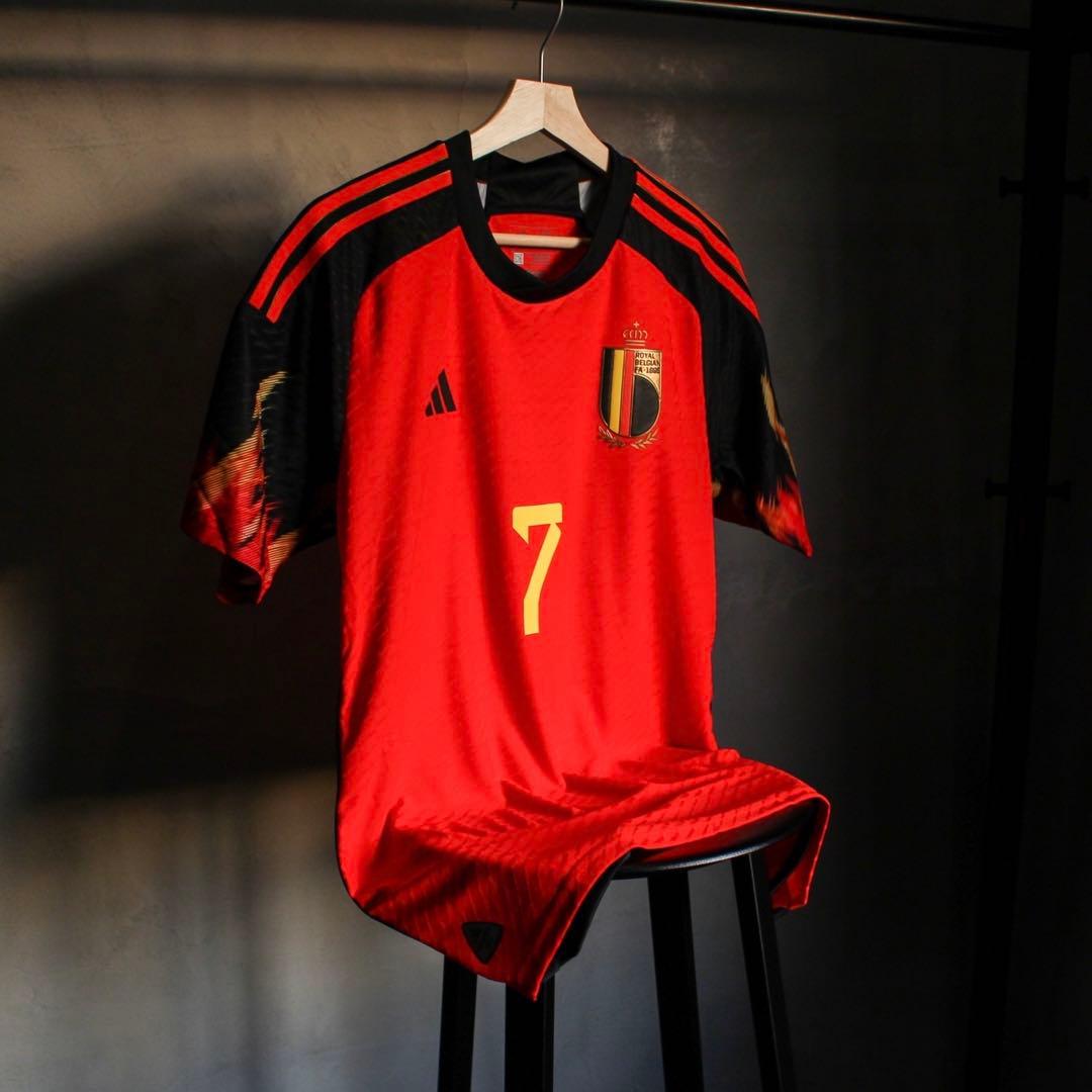 ベルギー代表 2022 W杯 オーセンティック ユニフォーム ホーム 正規品