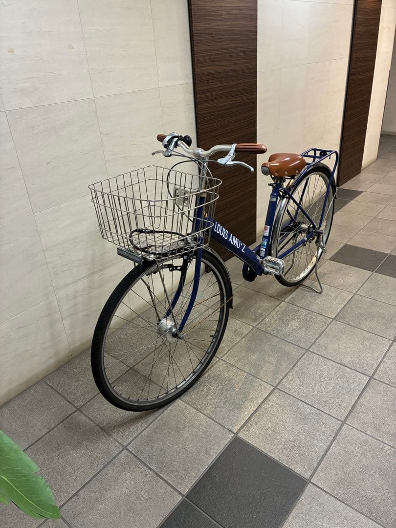 自転車 ルイスアミューズ ネイビー [内装3段 /27インチ]