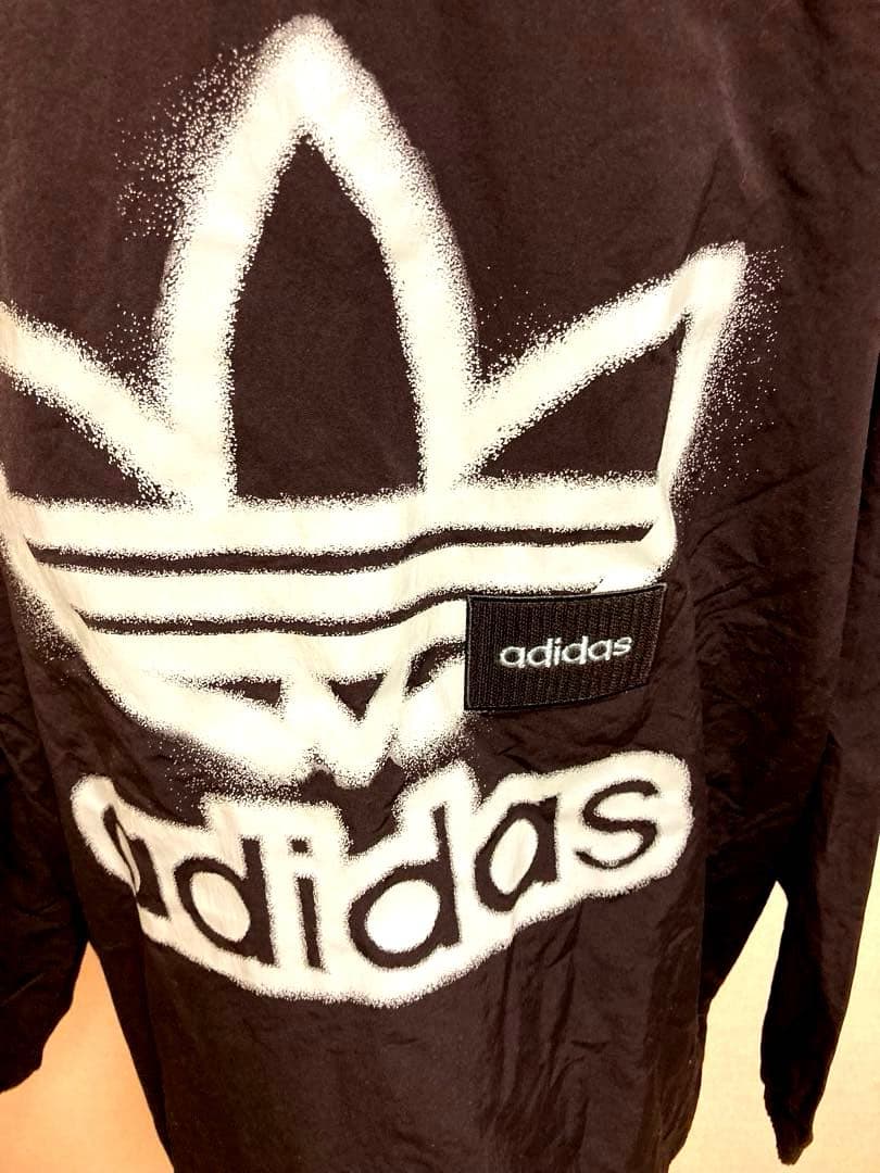 ✨adidas✨ アディカラー ウインドブレーカー　ブラック　Ｍ