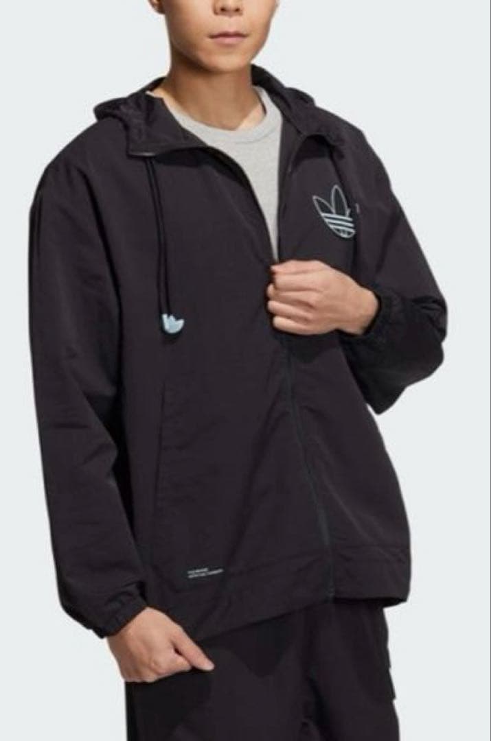 ✨adidas✨ アディカラー ウインドブレーカー　ブラック　Ｍ