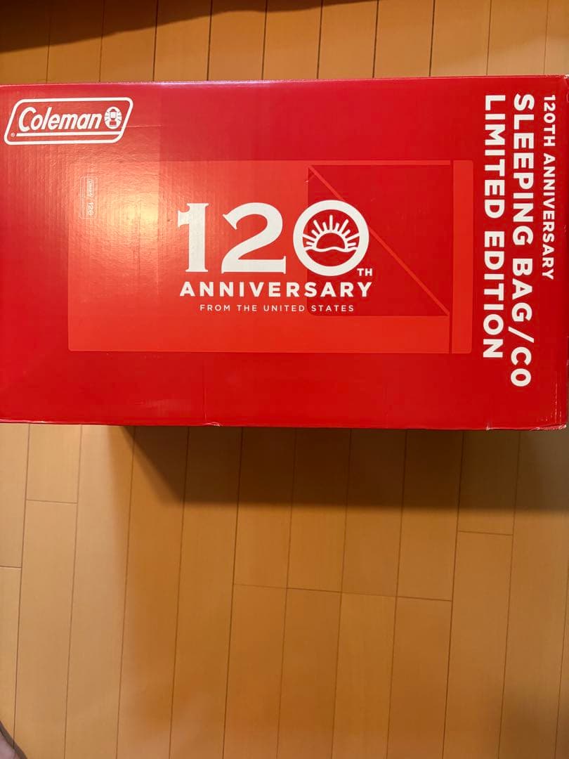 美品コールマンColeman 120thアニバーサリー スリーピングバッグ 20