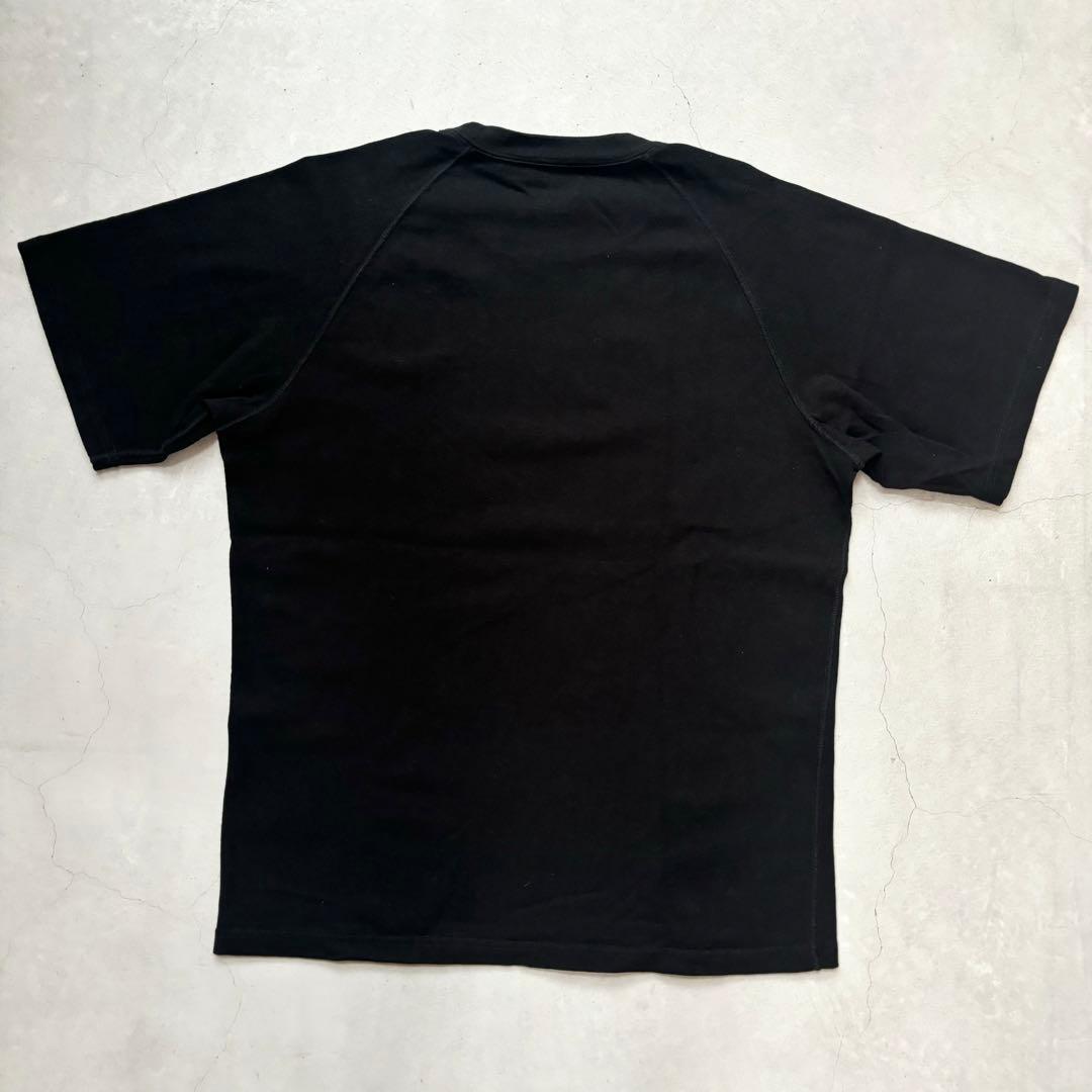 BRIEFING ブリーフィング クルーネック ラグラン 半袖Tシャツ ロゴ S