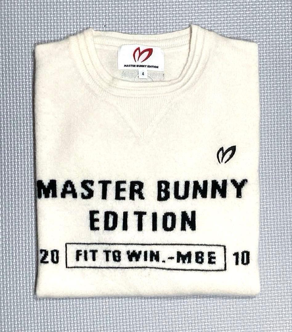 マスターバニーエディション カシミヤ100% ニットプルオーバー（WHT／4）