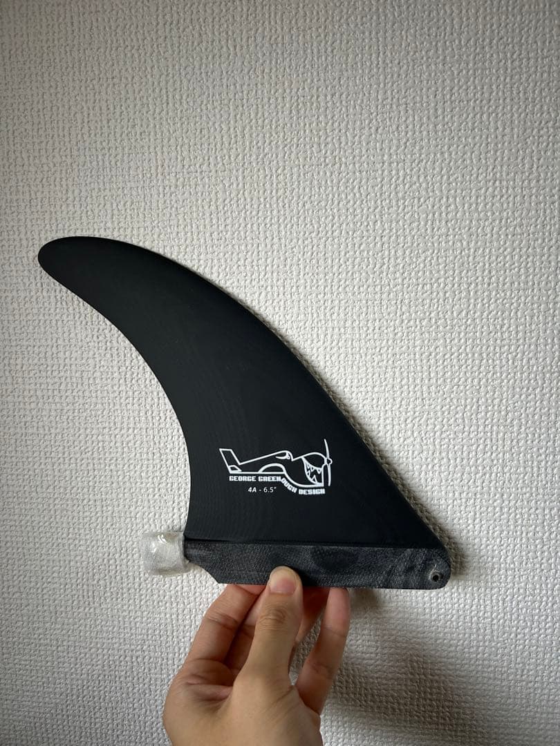 2回使用　ジョージグリノー　4A 6.5\"サーフボードフィン