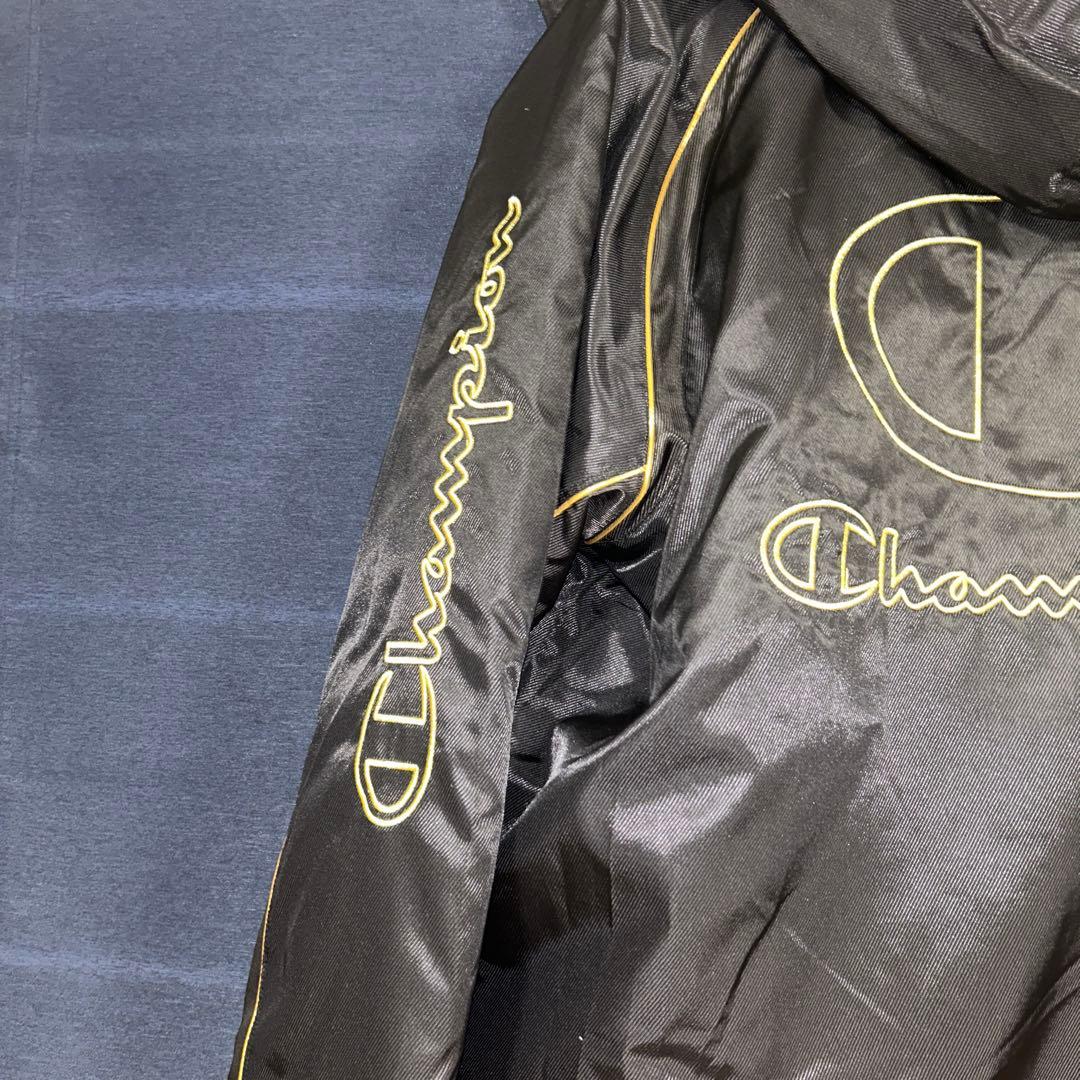 Champion ブラック ロングコート