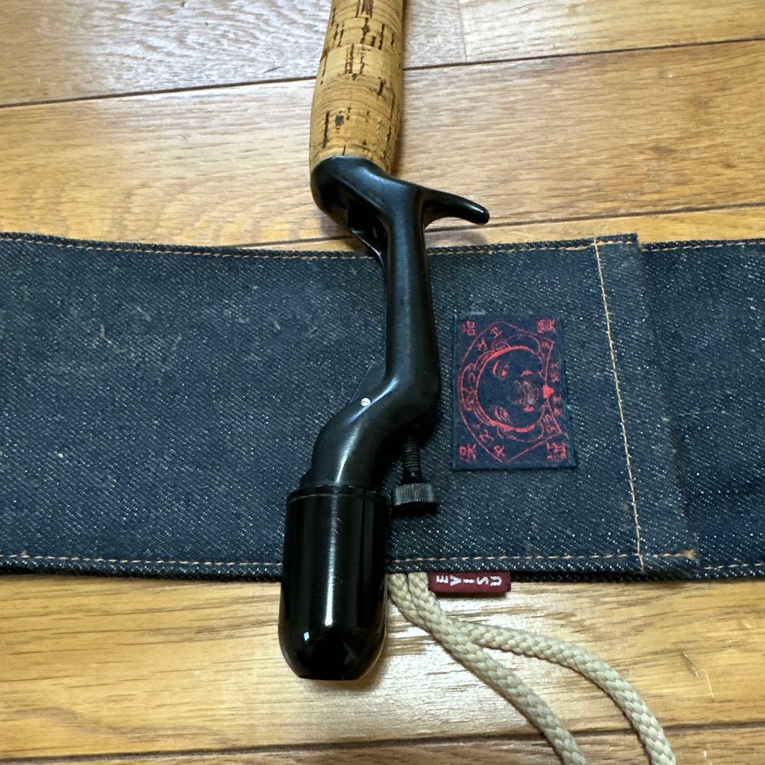 DOWLUCK ロッドグリップ コルク製 黒