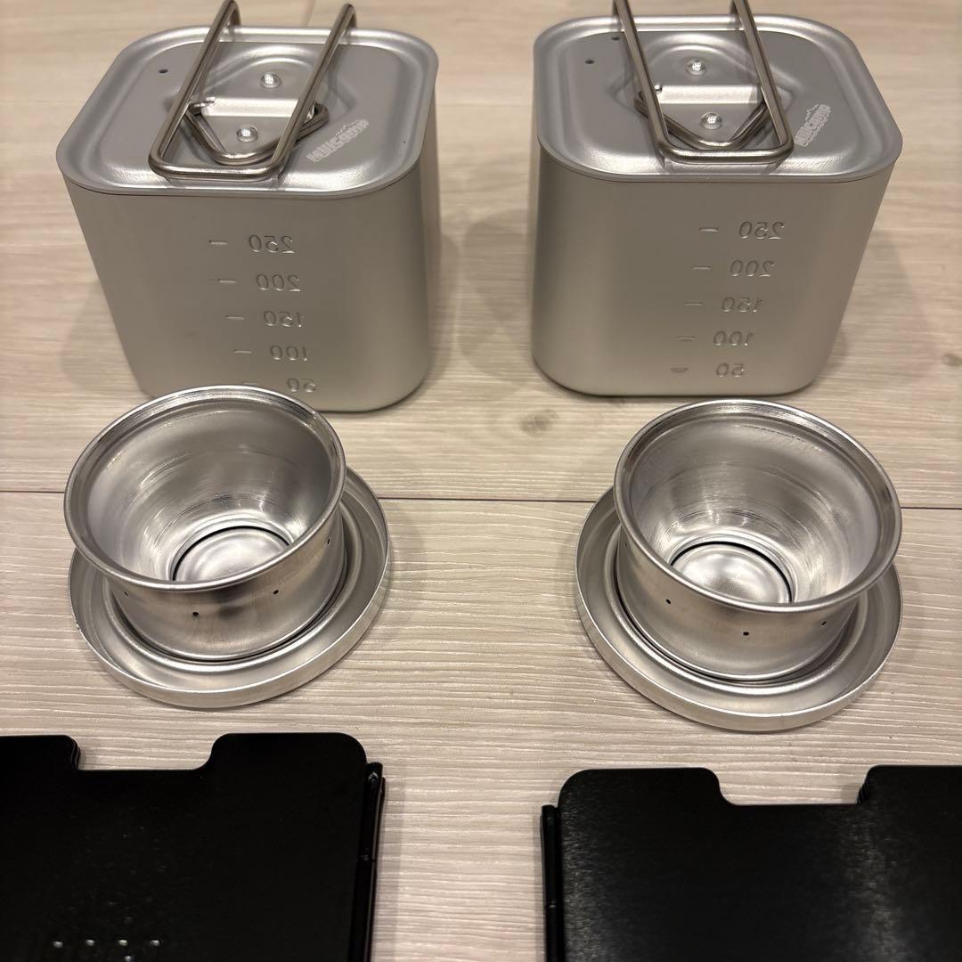 アルコールストーブ用クッカーセット