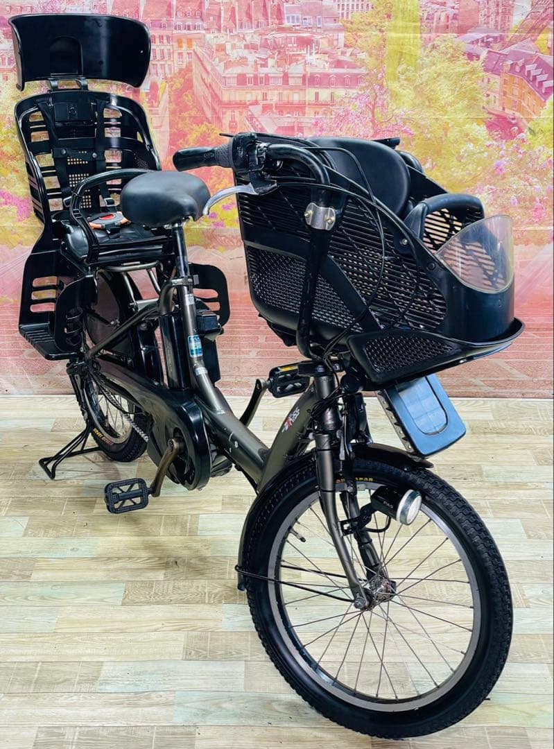 ZK3754 電動自転車 ヤマハ パスキス 子供乗せ 20インチ 送料無料