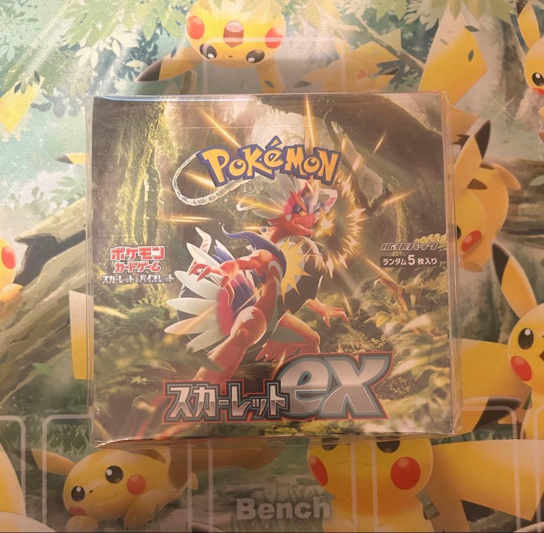 ポケモンカード スカーレットex box 未開封 シュリンク付き