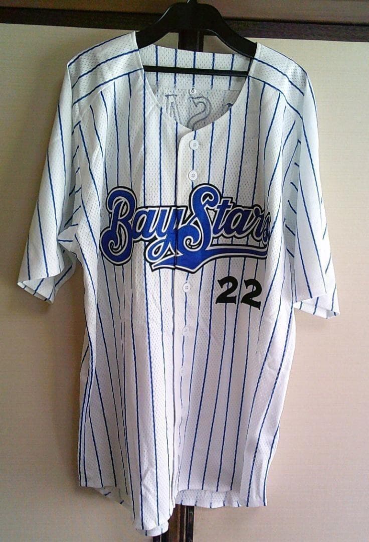 復刻新品O横浜DeNAベイスターズ佐々木 主浩22大魔神ユニフォーム刺繍プロ野球