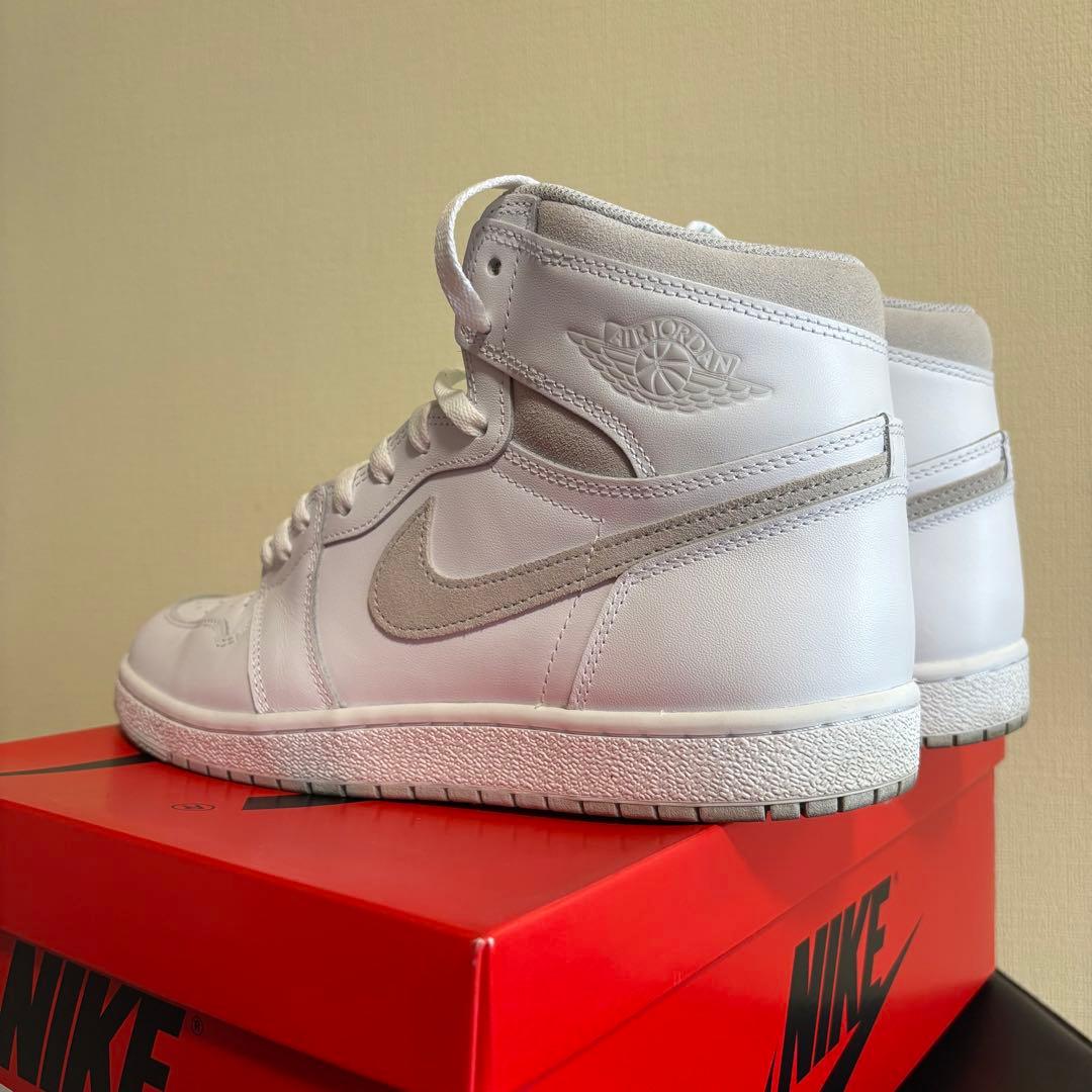Air Jordan 1 Hi 85 Neutral Grey グレー ホワイト