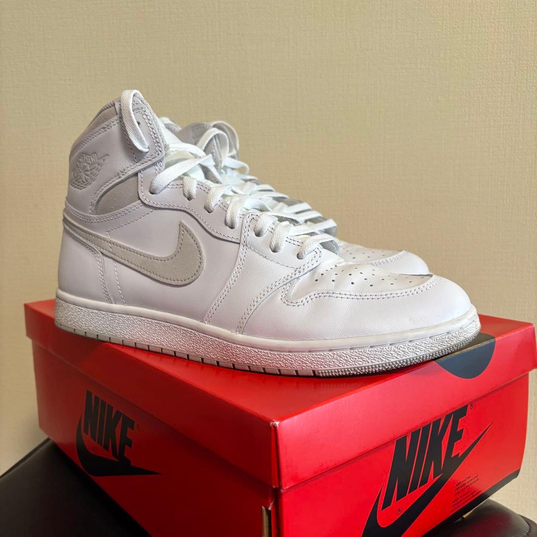 Air Jordan 1 Hi 85 Neutral Grey グレー ホワイト