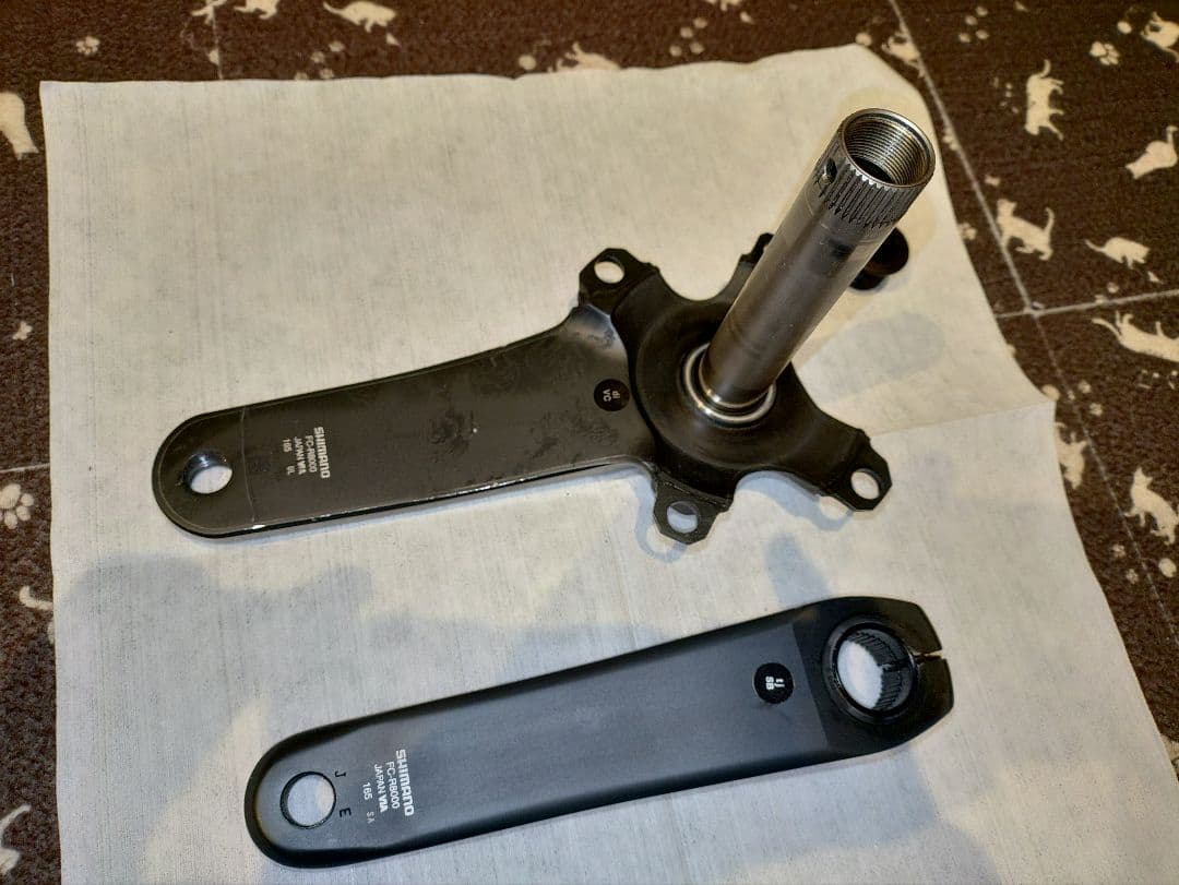 Shimano ULTEGRA FC-R8000 クランクアーム 165mm