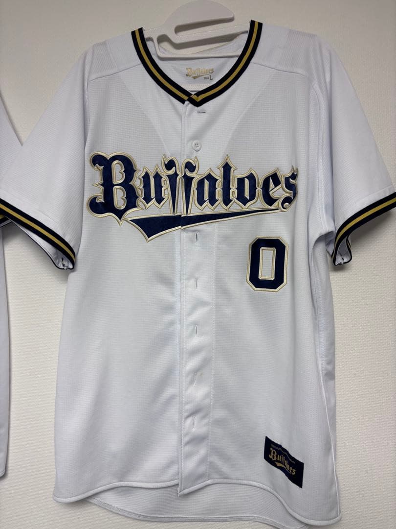 オリックス渡部遼人サイン入りユニフォーム L+タオル証明写真セット