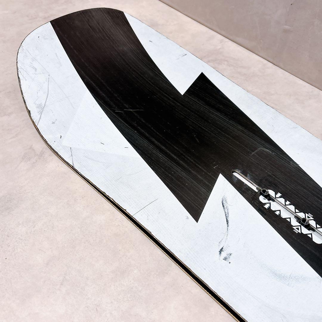 バートン CUSTOM＋Mission　135cm ボード　3点セット　Wax済